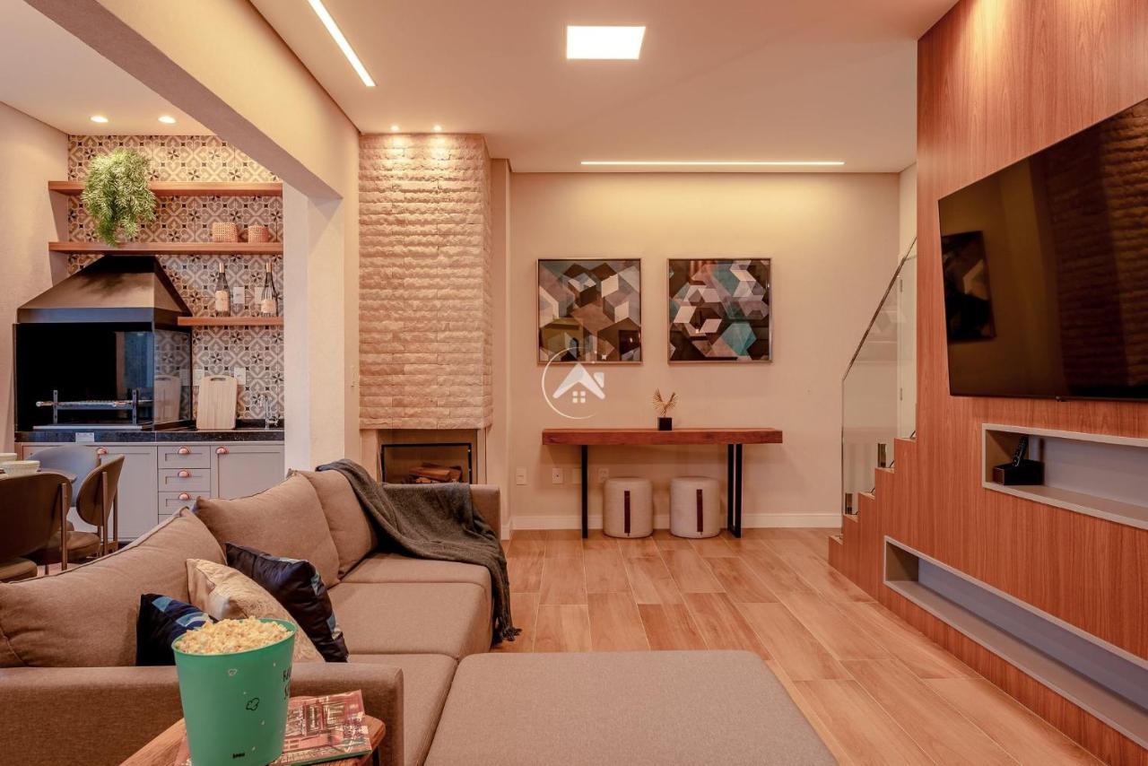 Moderna Cobertura Duplex Com 4 Suites Em Condominio Com Lazer Completo - Campos do Jordão Exteriör bild